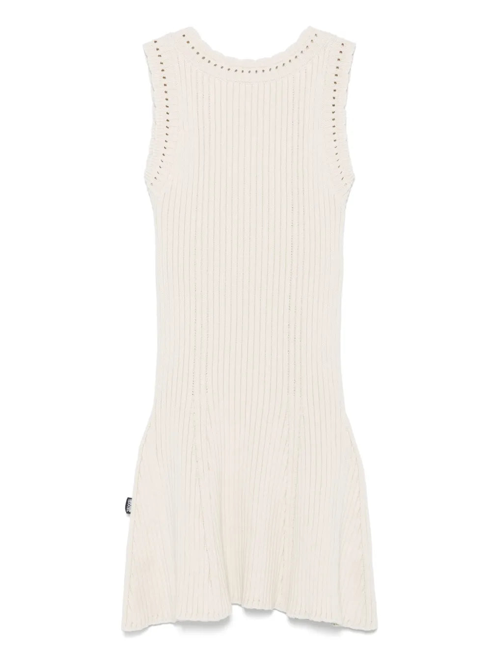 Ribbed-Knit Mini Dress