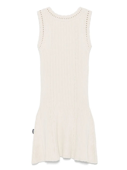 Ribbed-Knit Mini Dress