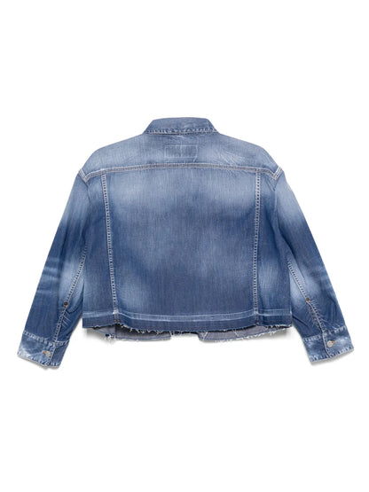 Fringed Denim Jacket