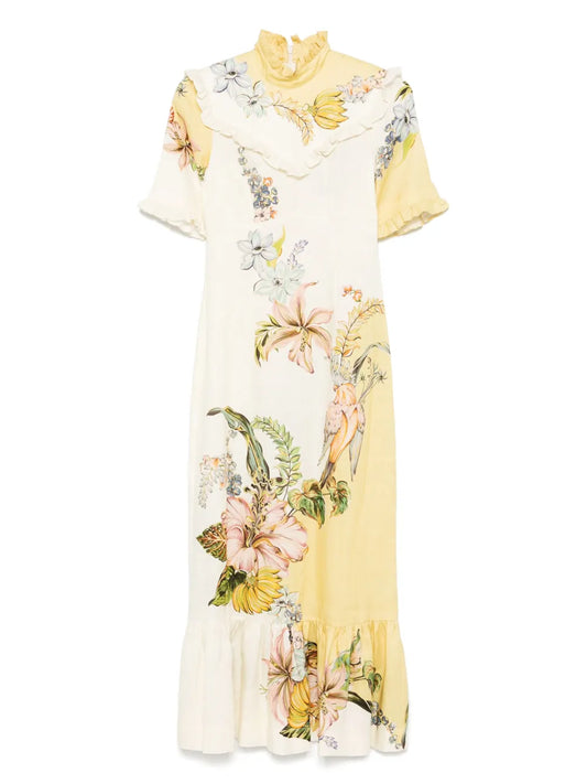 Oleander Midi Dress