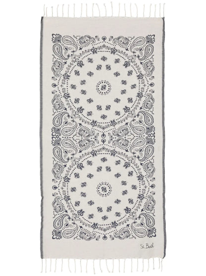 Bandana-Jacquard Beach Towel