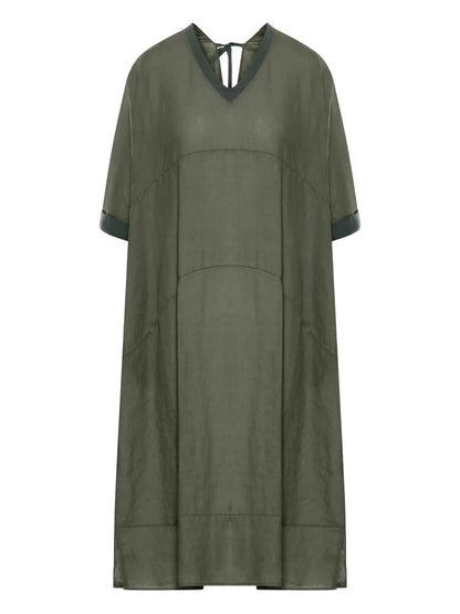 Linen Midi Dress