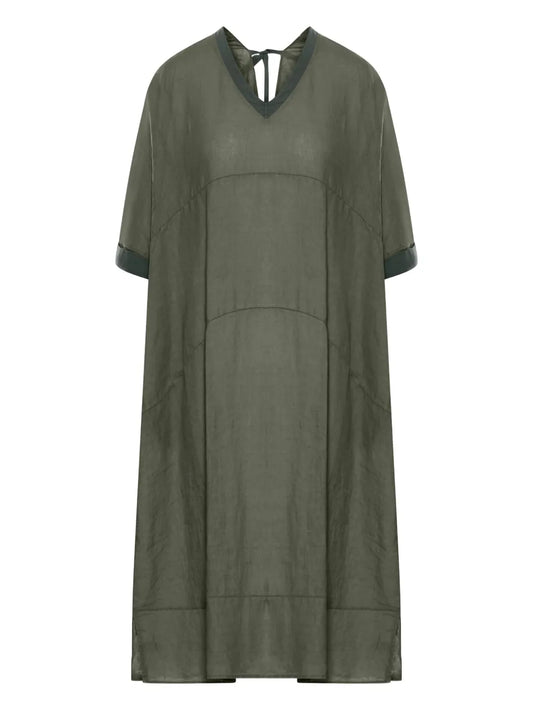 Linen Midi Dress