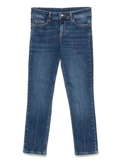 Raised-Seam Jeans