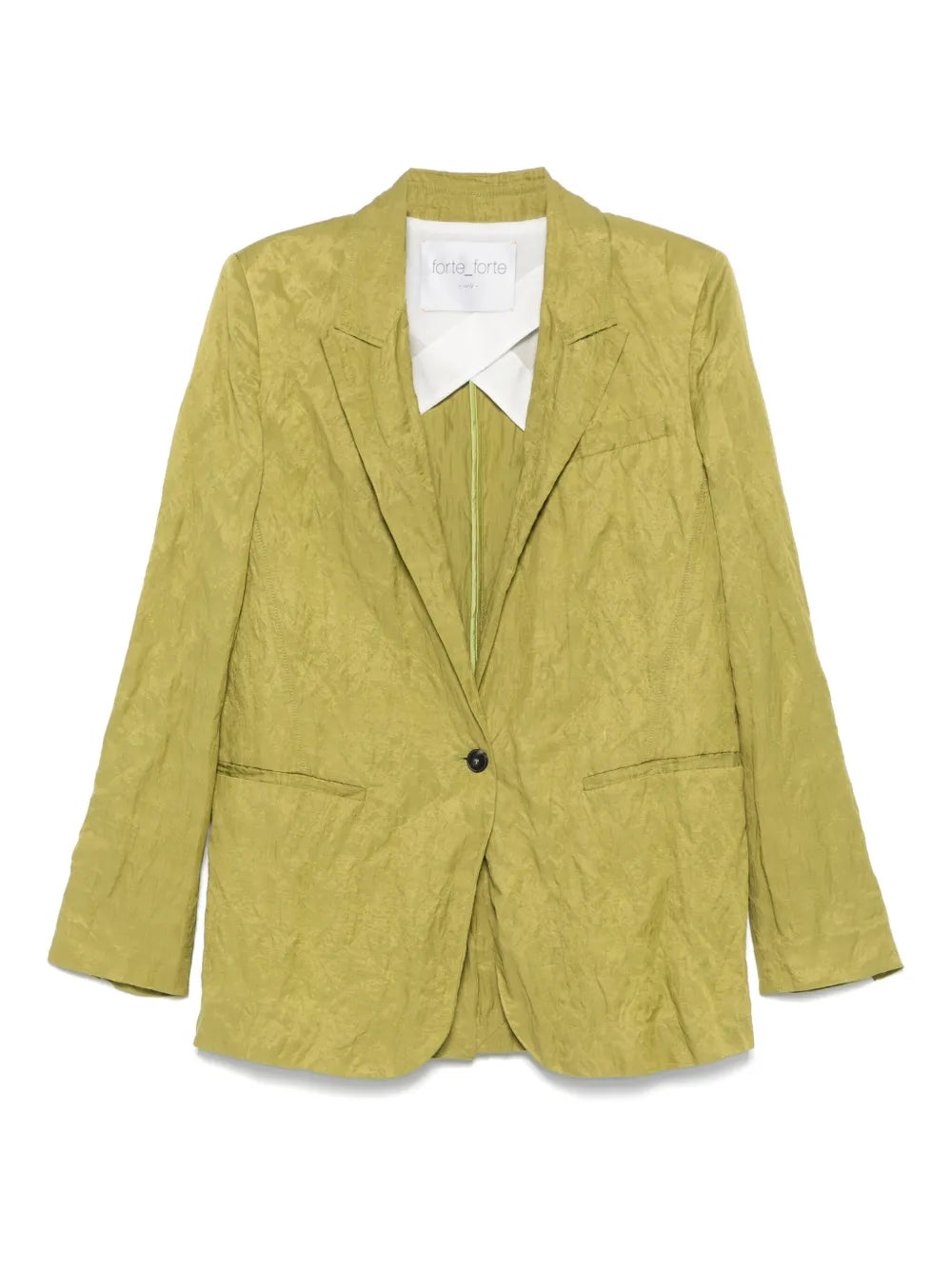 Crinkled Blazer