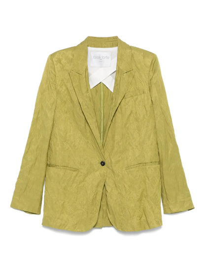 Crinkled Blazer