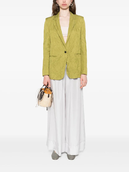 Crinkled Blazer