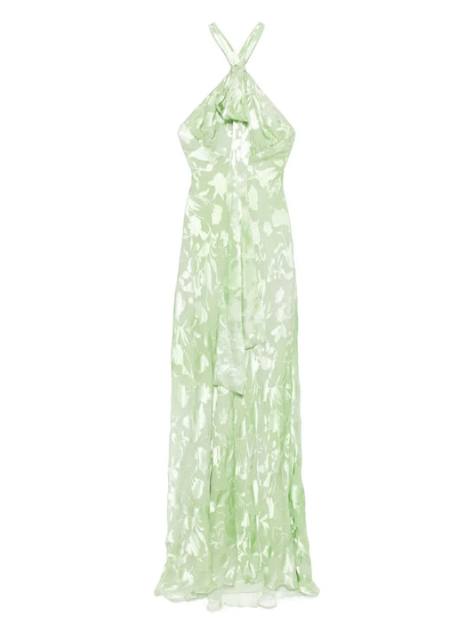 Jacquard Maxi Dress