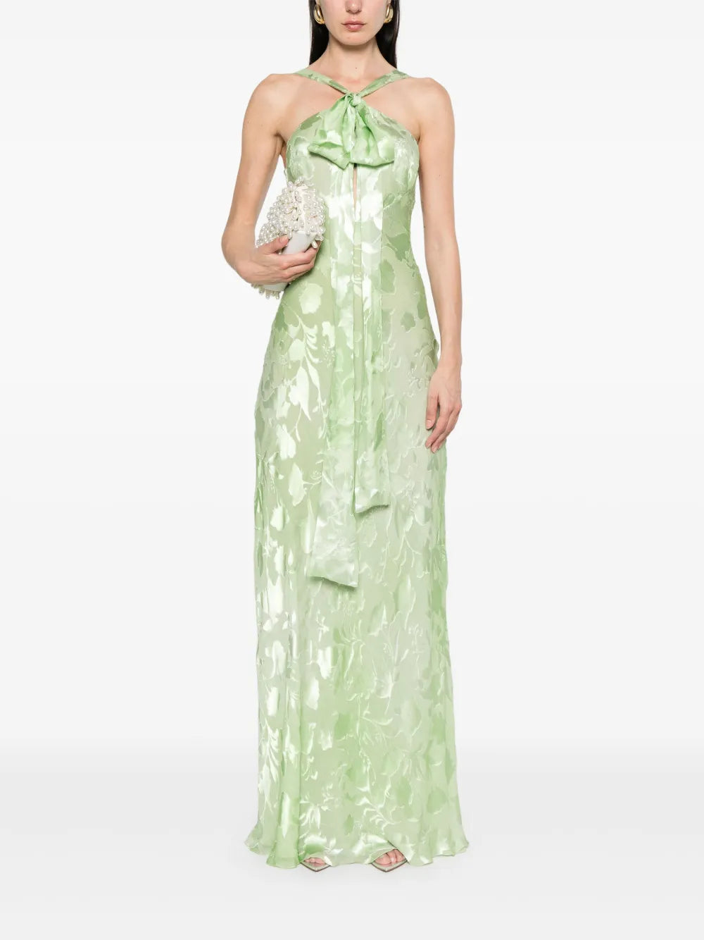 Jacquard Maxi Dress