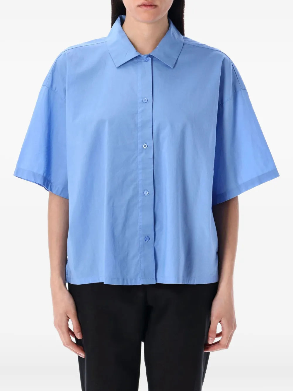 Short-Sleeve Button-Up Shirt