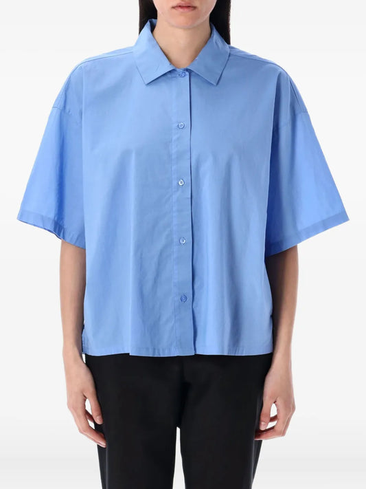 Short-Sleeve Button-Up Shirt
