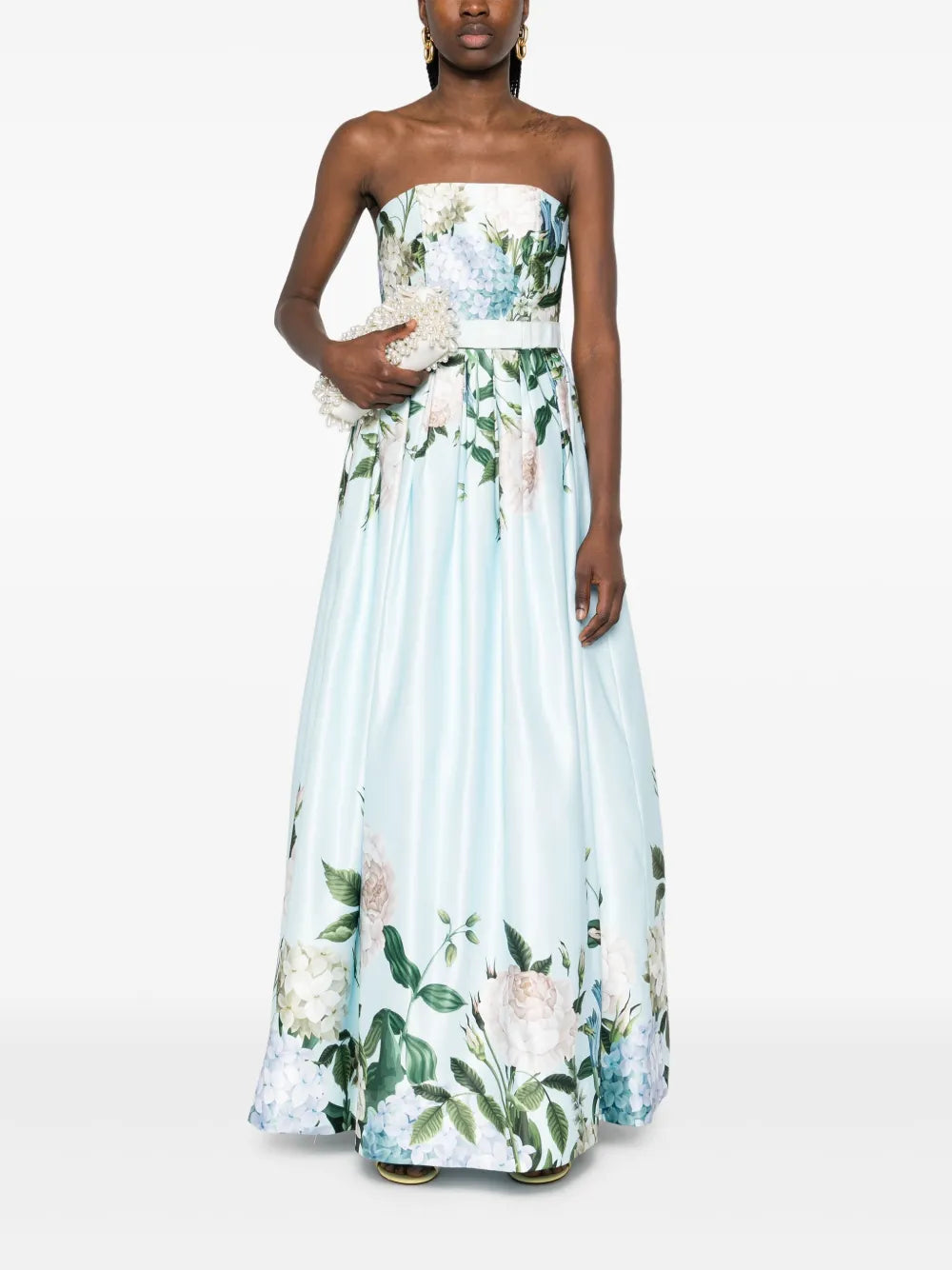 Taffeta Corset Gown
