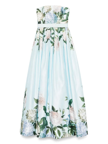 Taffeta Corset Gown