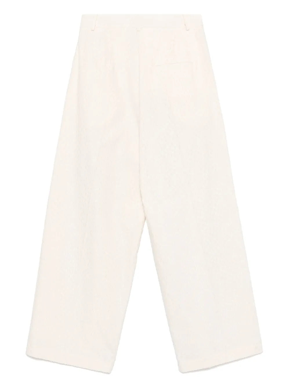 Patterned-Jacquard Trousers