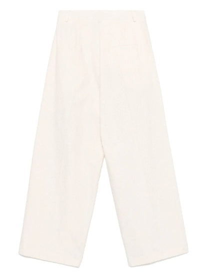 Patterned-Jacquard Trousers