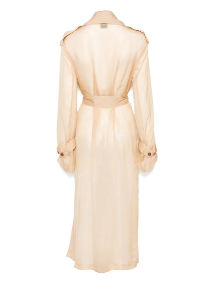 Spolverino Chiffon Trench Coat
