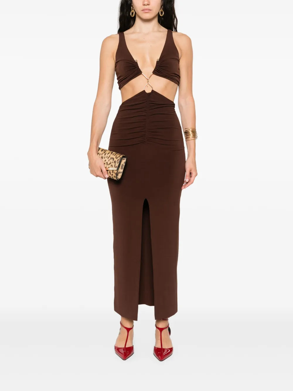 Cut-Out Maxi Dress