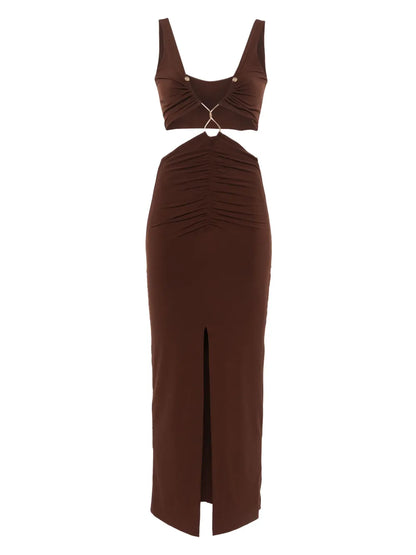 Cut-Out Maxi Dress