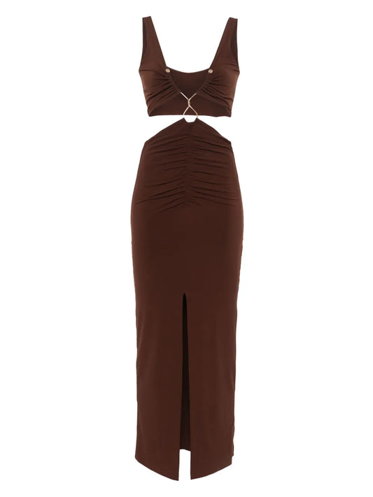 Cut-Out Maxi Dress
