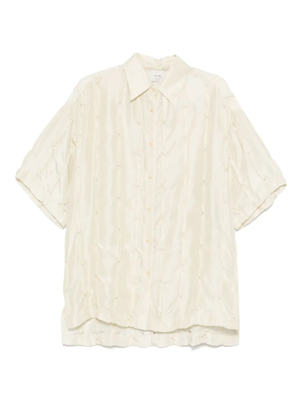 Embroidered Silk Shirt