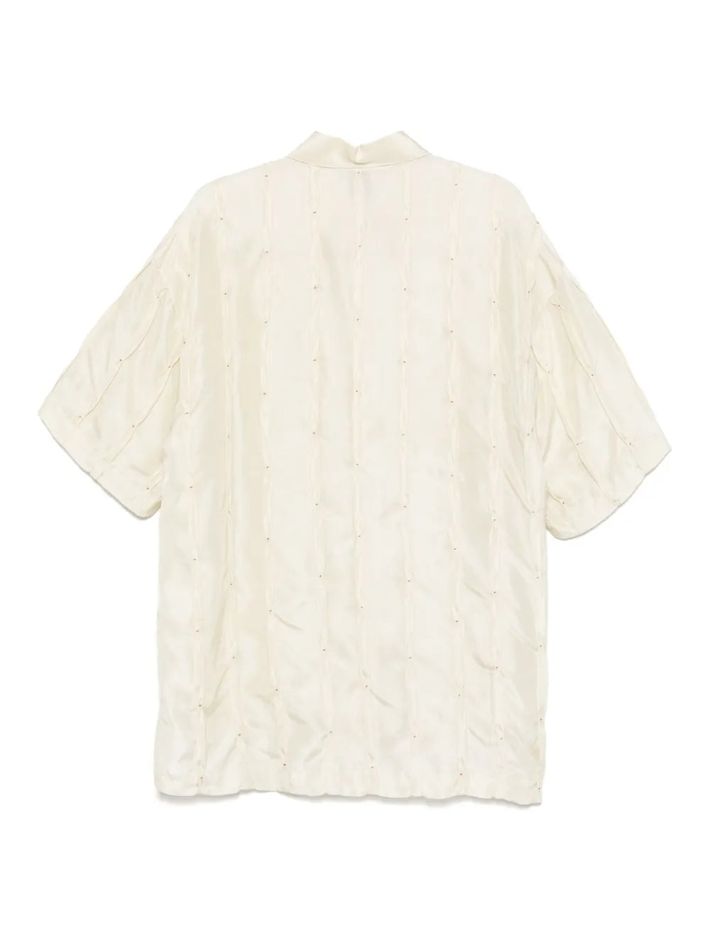 Embroidered Silk Shirt