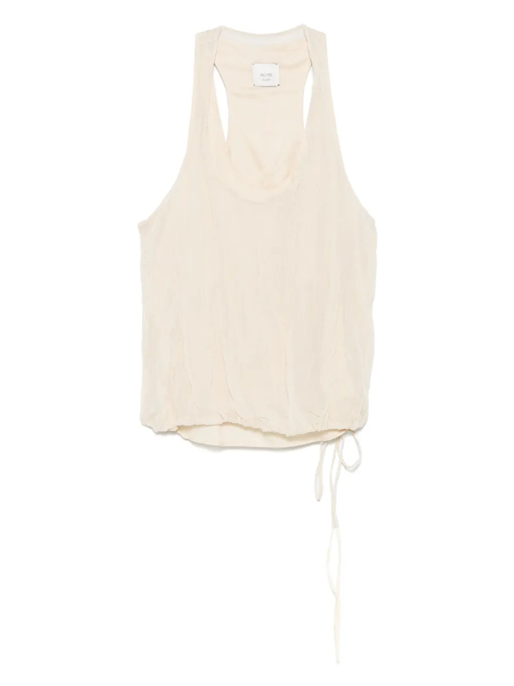 Crease-Effect Top