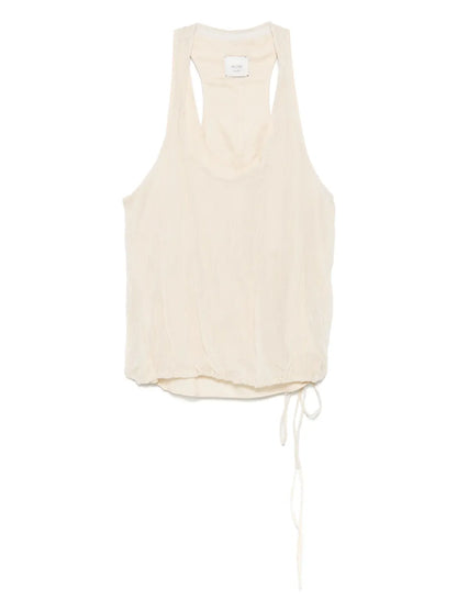 Crease-Effect Top