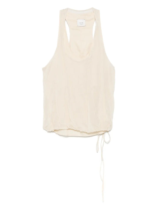 Crease-Effect Top