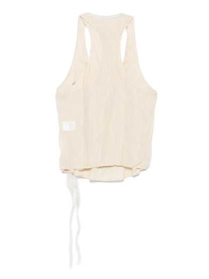 Crease-Effect Top