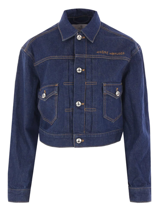 Marlene Cropped Denim Jacket