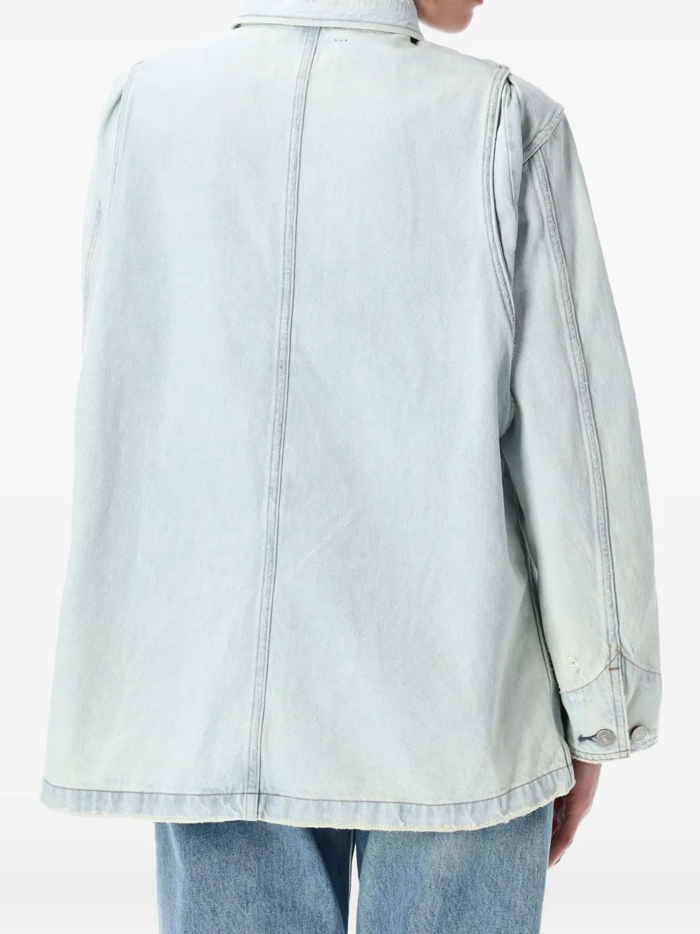 Light-Wash Denim Jacket