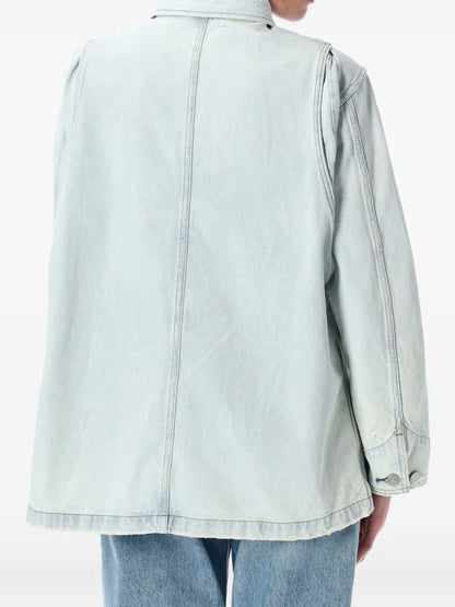 Light-Wash Denim Jacket