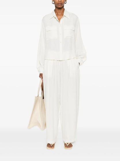 High-Waisted Trousers