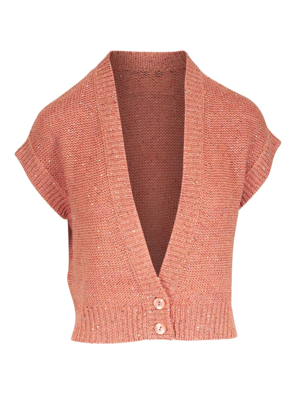 V-Neck Knitted Top