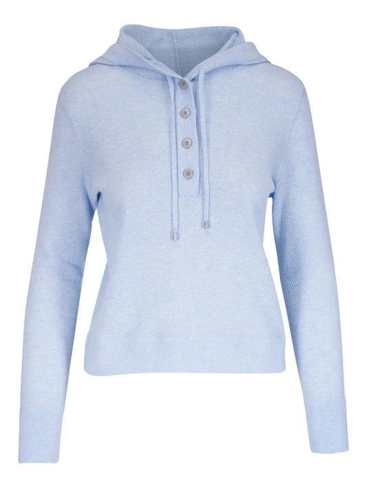 Fine-Knit Hoodie