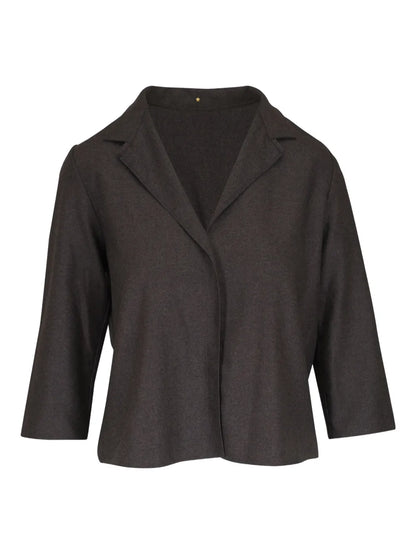 Notched-Collar Jacket