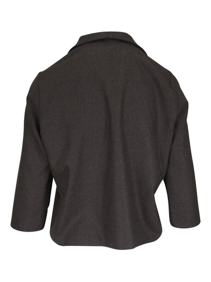 Notched-Collar Jacket