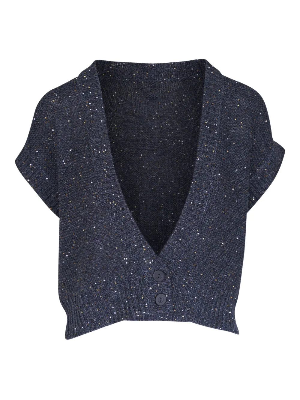 V-Neck Cropped Top