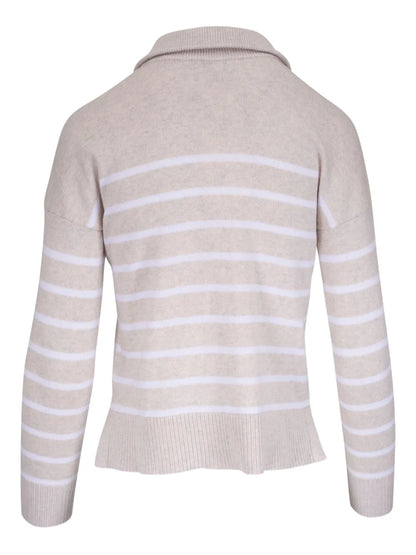 Striped Polo Top