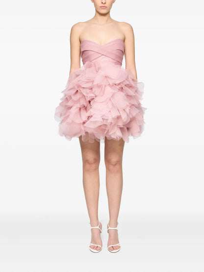 Ruffle-Detail Minidress