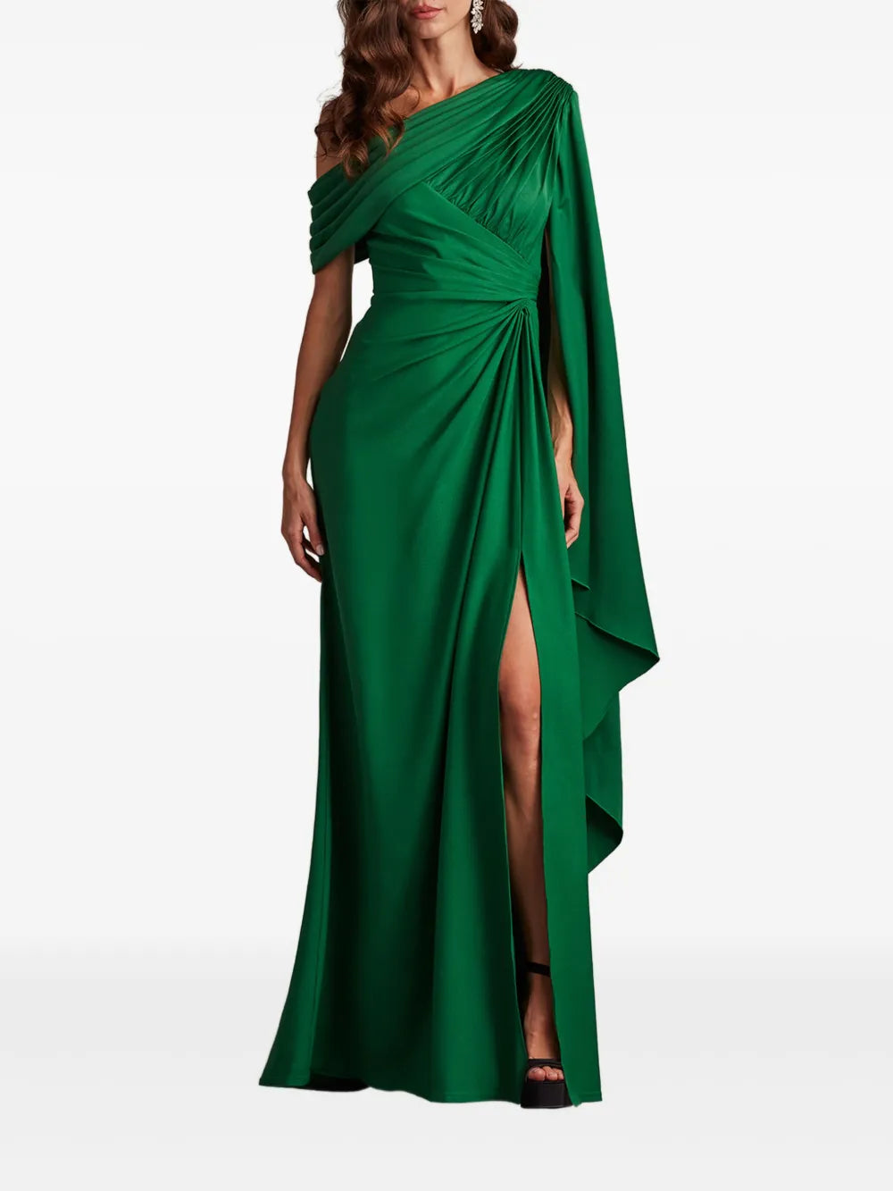 Cape Sleeve Gown