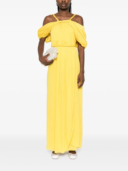 Draped Maxi Dress