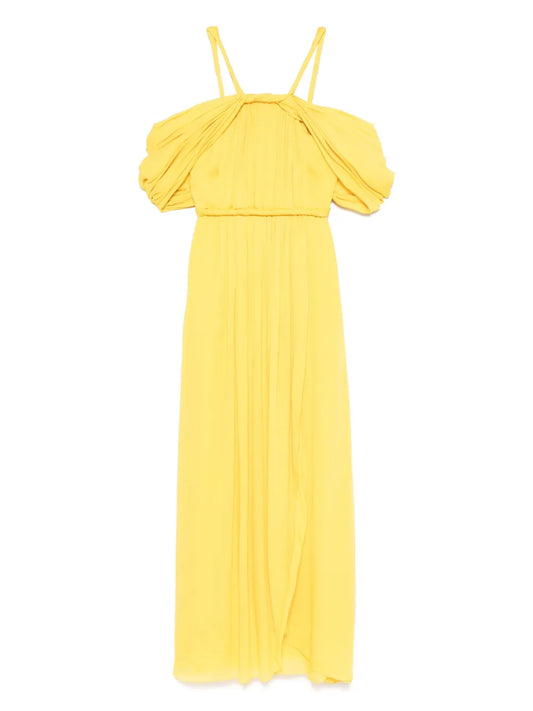 Draped Maxi Dress