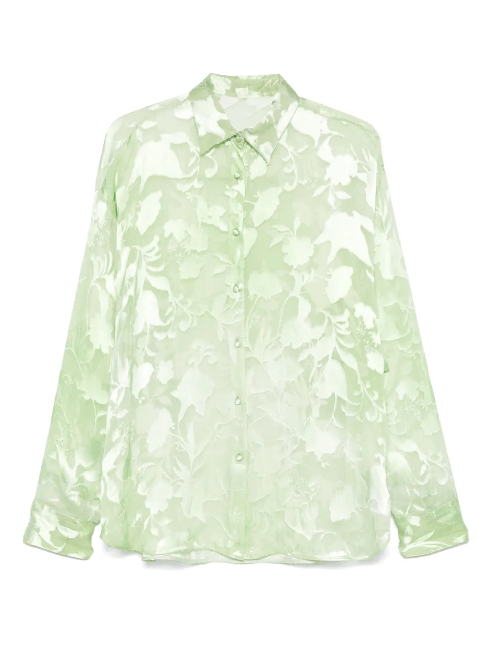 Floral-Jacquard Shirt