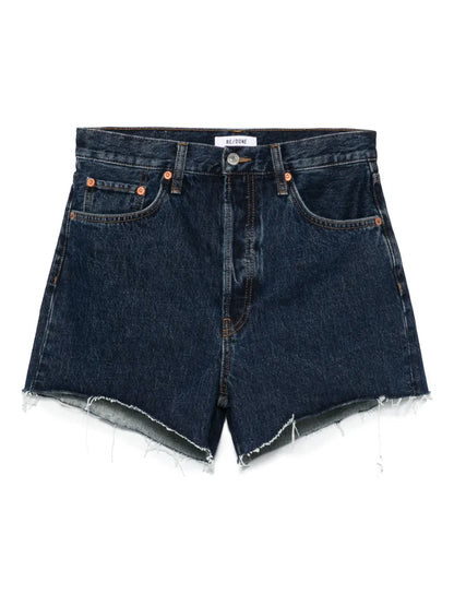 90S Low Slung Denim Shorts