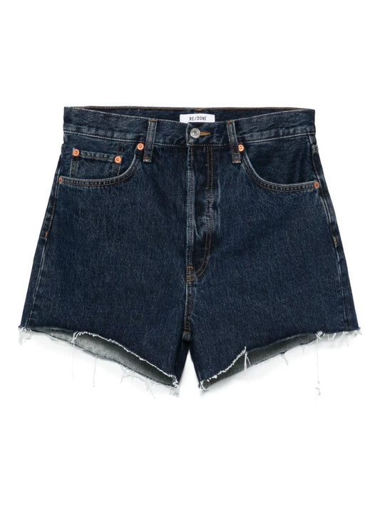 90S Low Slung Denim Shorts