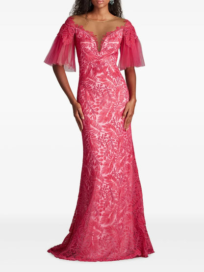 Ryn Embroidered Tulle Dress