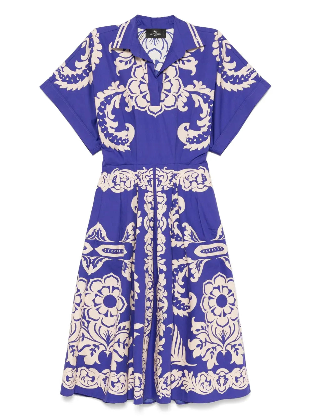 Printed Midi Dress