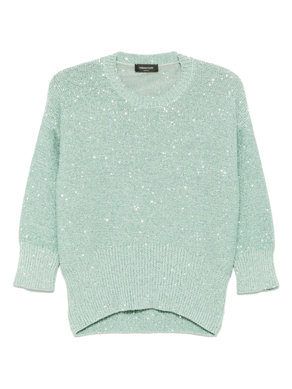 Sequin-Embellished Sweater