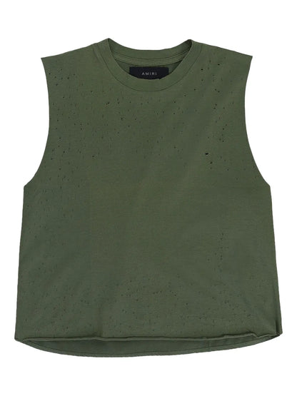 Perforated Tank Top